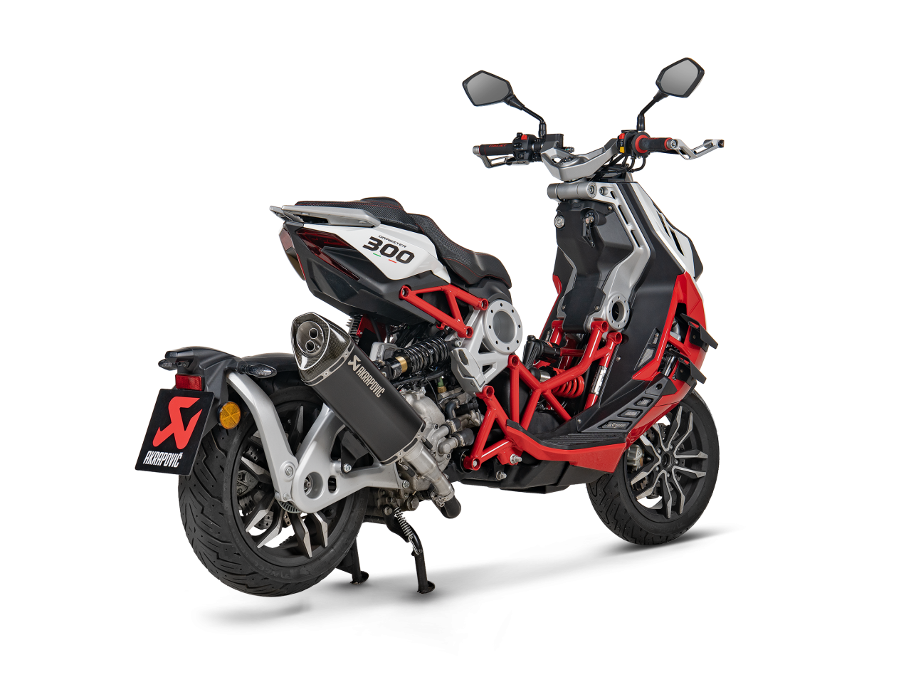 Evacuare finala Akrapovic Slip-On Line Italjet Dragster 300 [3]