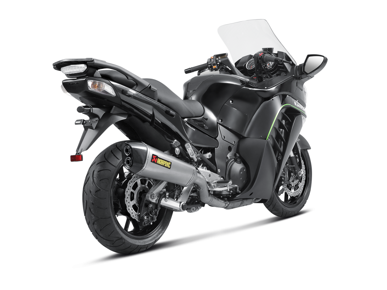 Evacuare finala Akrapovic Slip-On Line Kawasaki GTR 1400 / ZG 1400 / [2]