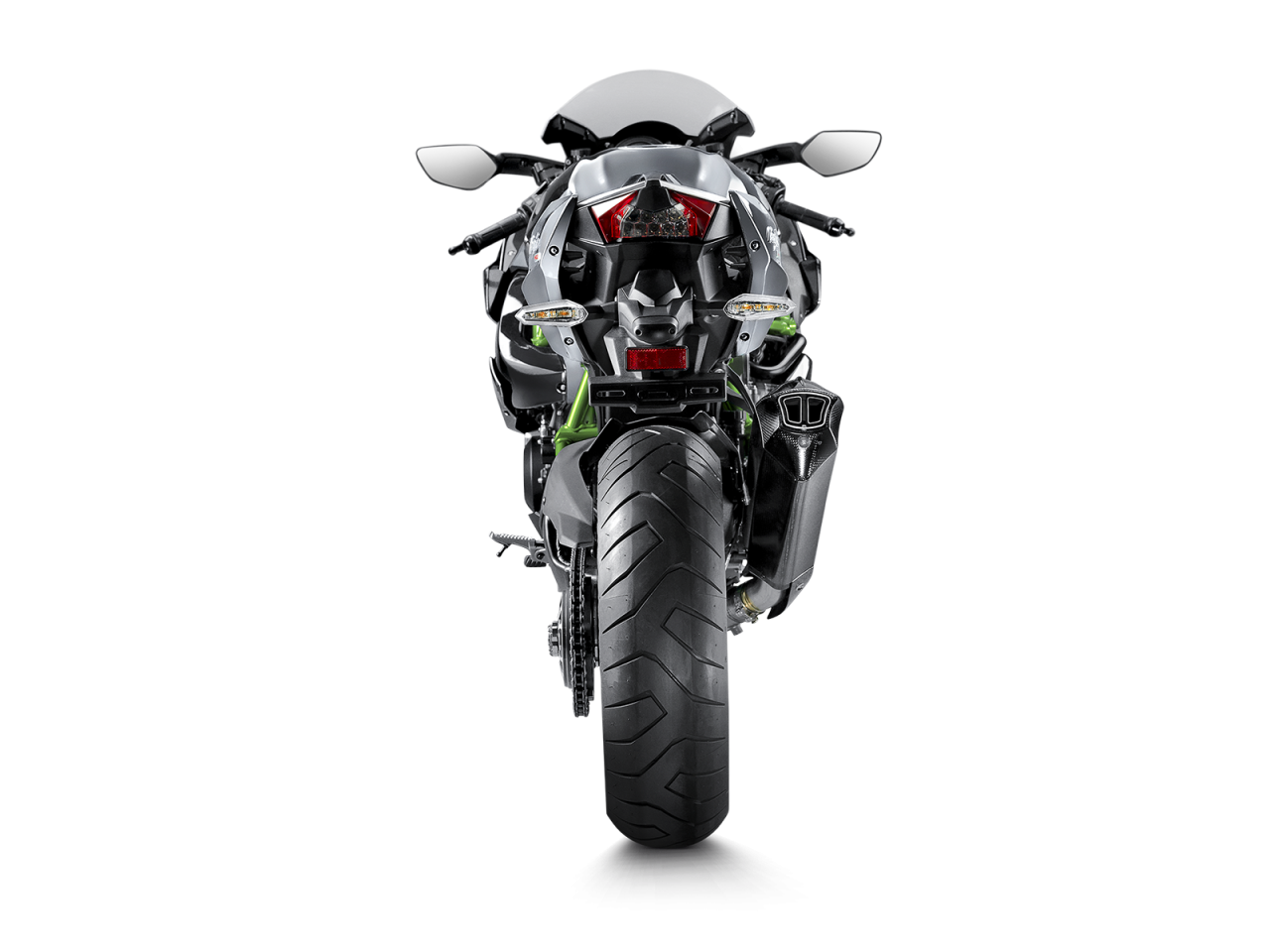 Evacuare finala Akrapovic Slip-On Line Kawasaki H2 1000 [4]