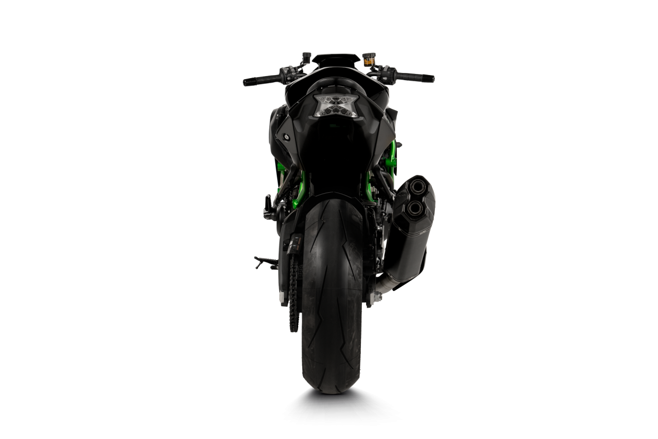 Evacuare finala Akrapovic Slip-On Line Kawasaki Z H2 1000 [4]