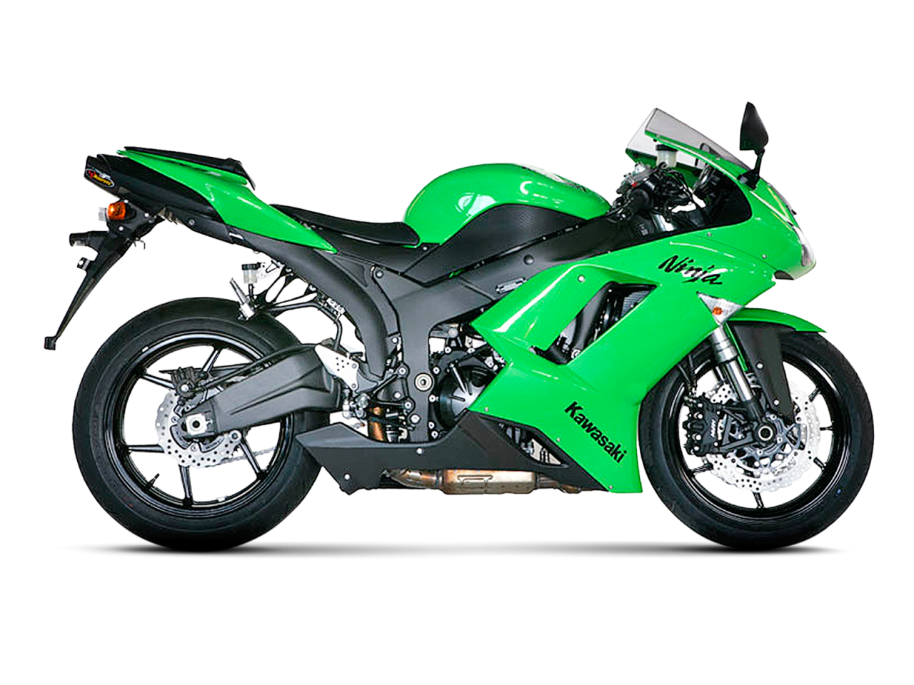 Evacuare finala Akrapovic Slip-On Line Kawasaki ZX-6 R 600 [2]