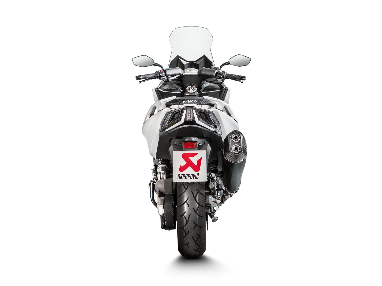 Evacuare finala Akrapovic Slip-On Line Kymco AK 550 I [4]