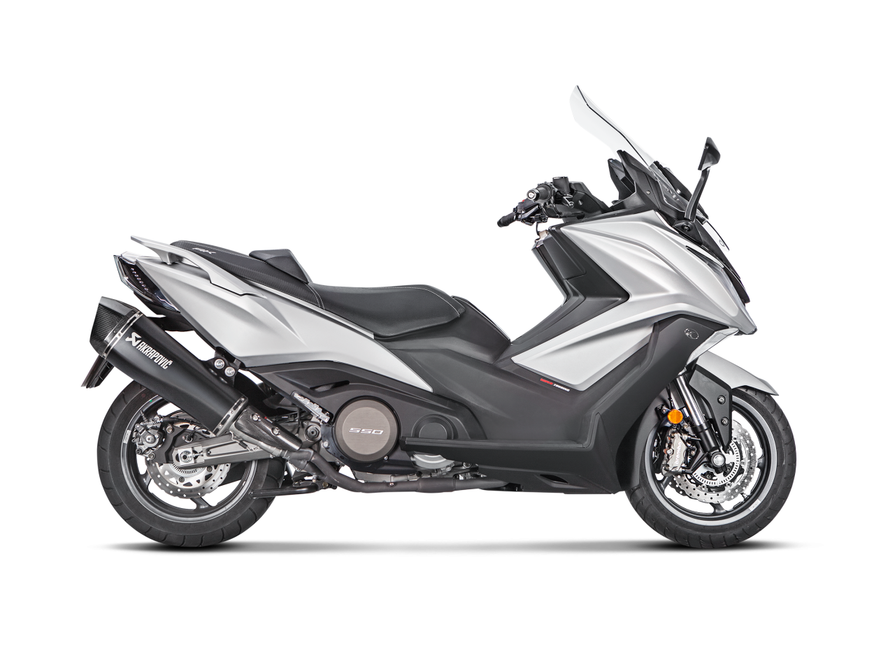 Evacuare finala Akrapovic Slip-On Line Kymco AK 550 I [2]