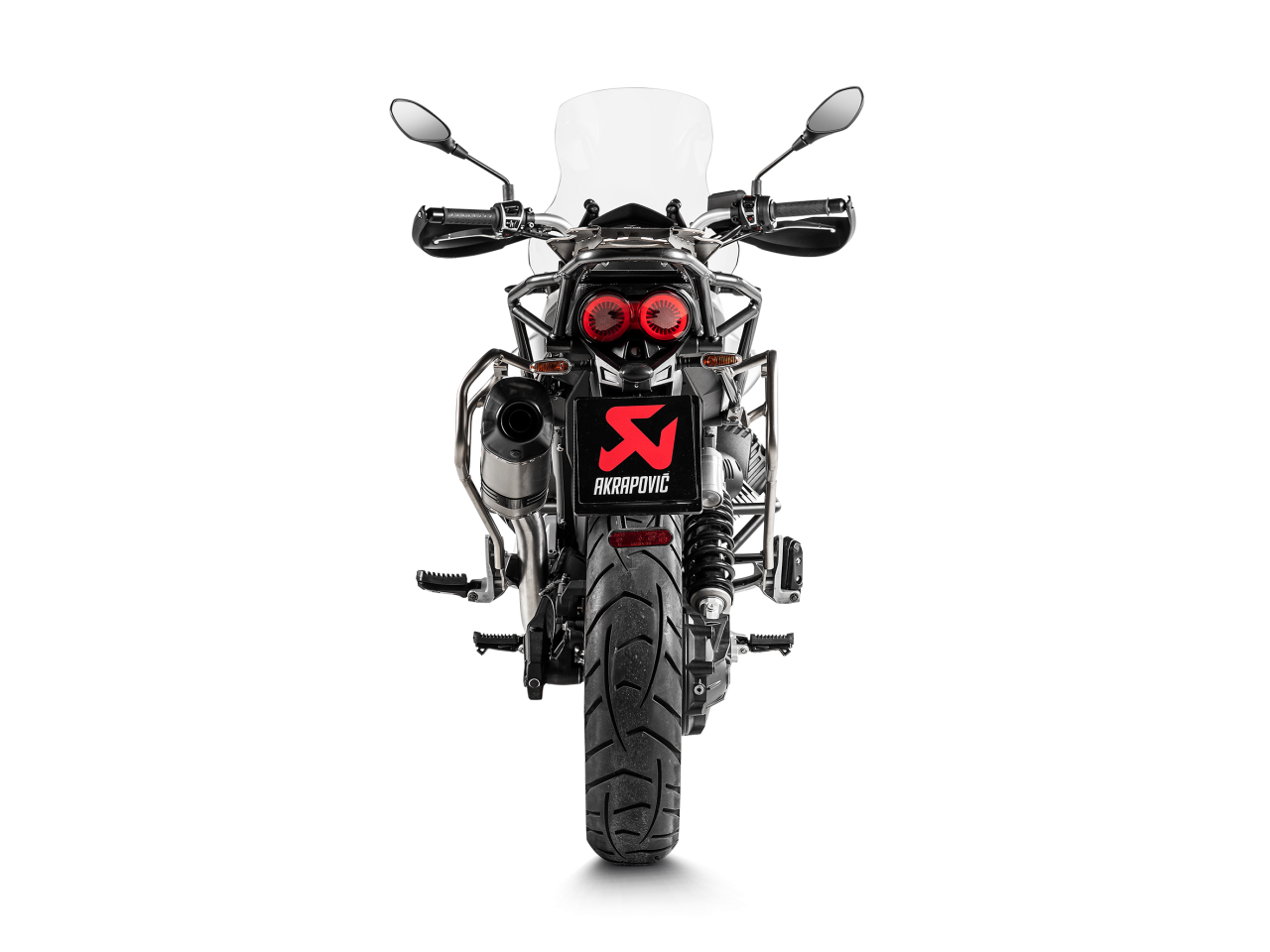 Evacuare finala Akrapovic Slip-On Line Moto Guzzi V85 850 TT [4]