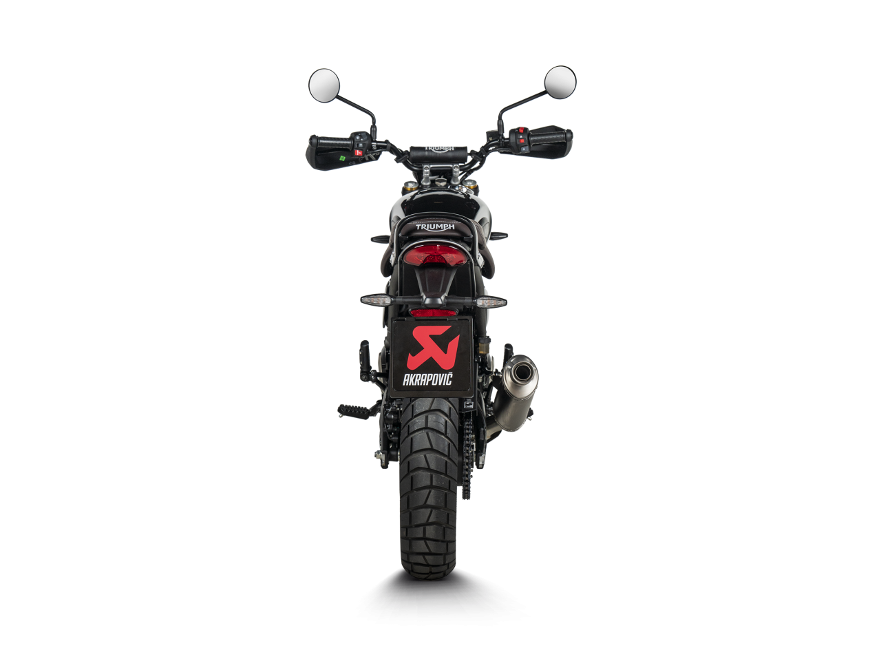 Evacuare finala Akrapovic Slip-On Line Triumph Scrambler 400 X / Speed 400 [4]