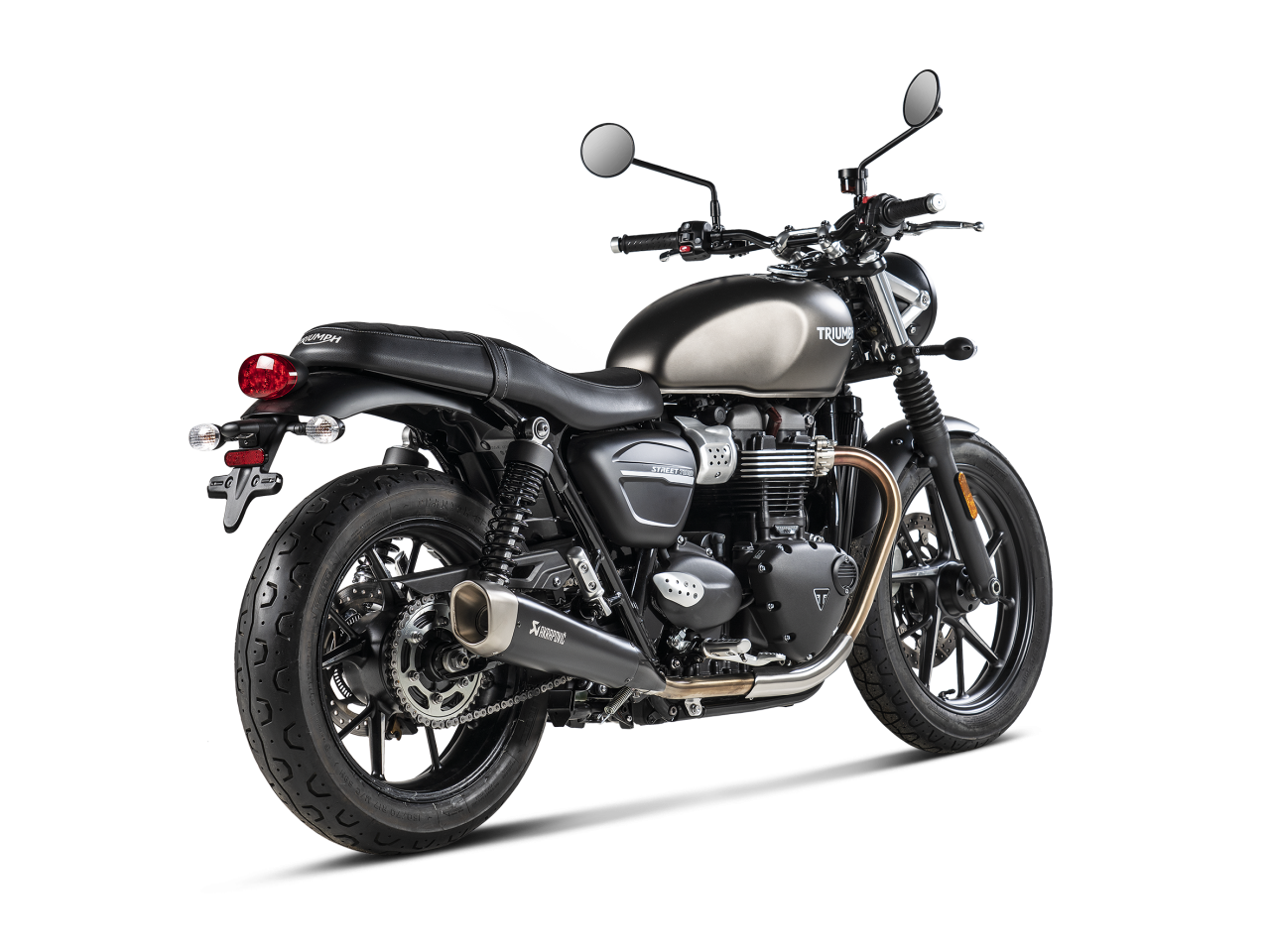 Evacuare finala Akrapovic Slip-On Line Triumph Street Twin 900 [3]