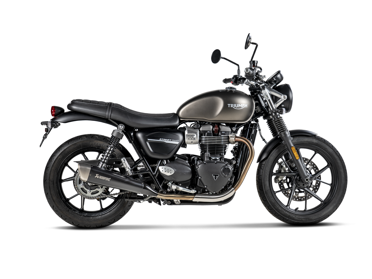 Evacuare finala Akrapovic Slip-On Line Triumph Street Twin 900 [2]