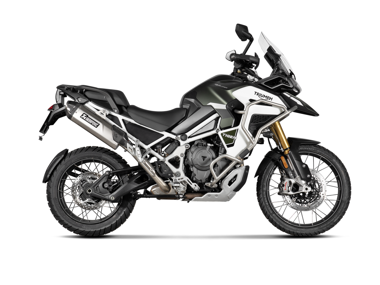 Evacuare finala Akrapovic Slip-On Line Triumph Tiger 1200 / Tiger 1200 GT [2]