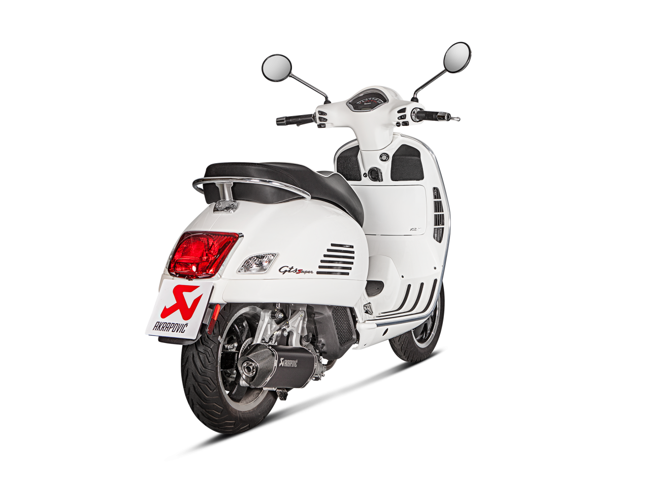 Evacuare finala Akrapovic Slip-On Line Vespa GTS 125 IGET [3]
