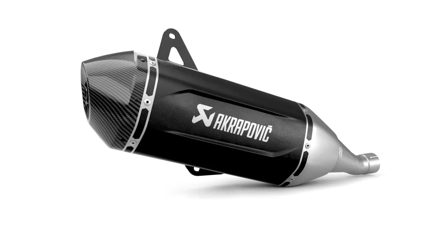 Evacuare finala Akrapovic Slip-On Line Vespa GTS 125 IGET / Primavera 125 IGET / Primavera 125 S IGET [2]