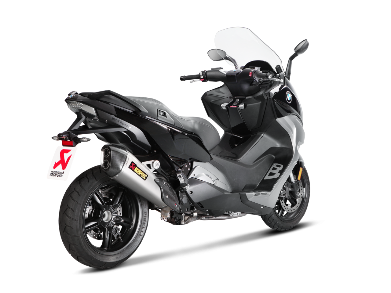 Evacuare finala Akrapovic Titanium Slip-On Line BMW C 650 Sport [3]