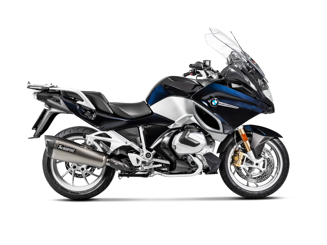 Evacuare finala Akrapovic Titanium Slip-On Line BMW R 1250 RT [2]