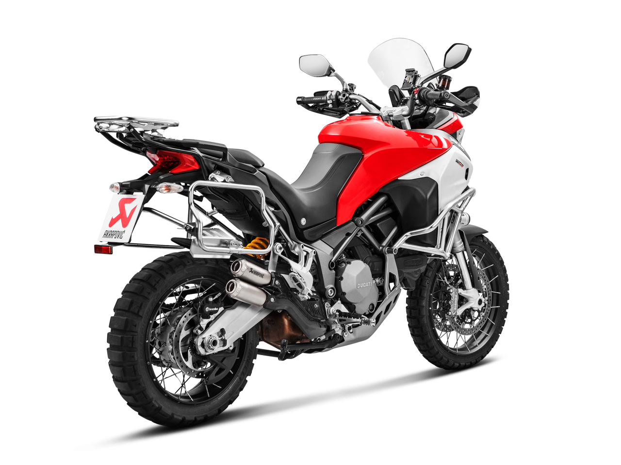 Evacuare finala Akrapovic Titanium Slip-On Line Ducati Multistrada 1200 S / 1260 / 950 / 950 S [3]