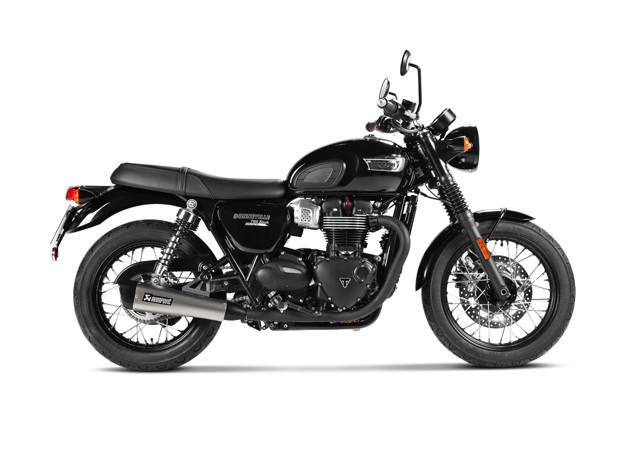 Evacuare finala Akrapovic Titanium Slip-On Line Triumph Bonneville 1200 T120 / Bonneville 900 T100 [2]
