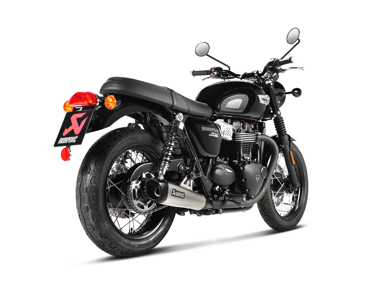 Evacuare finala Akrapovic Titanium Slip-On Line Triumph Bonneville 1200 T120 / Bonneville 900 T100 [3]