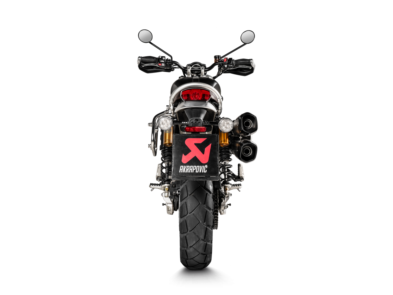 Evacuare finala Akrapovic Titanium Slip-On Line Triumph Scrambler 1200 XC / Scrambler 1200 XE [4]