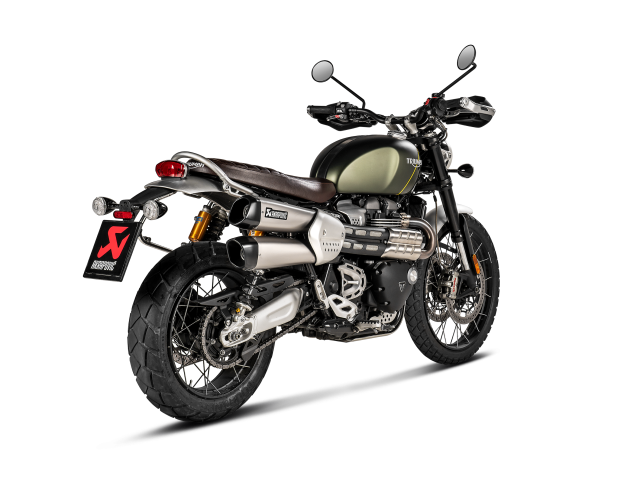 Evacuare finala Akrapovic Titanium Slip-On Line Triumph Scrambler 1200 XC / Scrambler 1200 XE [3]