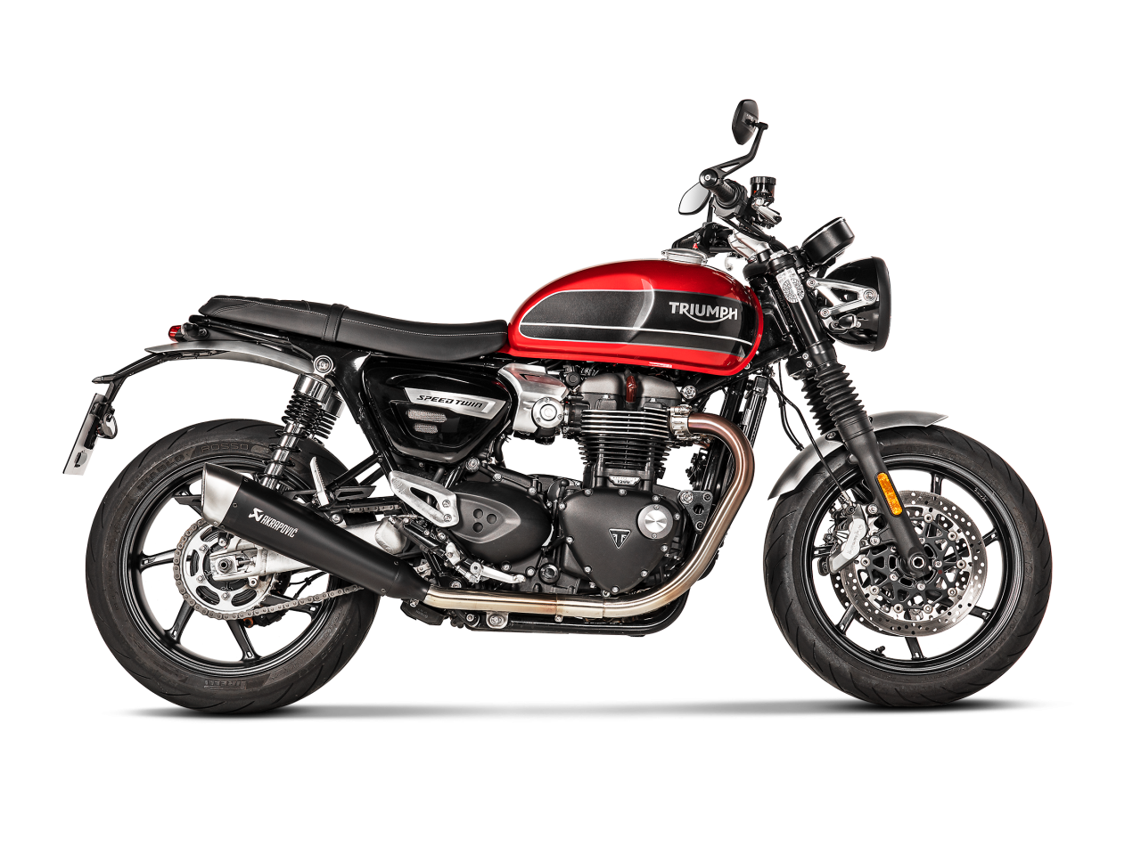 Evacuare finala Akrapovic Titanium Slip-On Line Triumph Speed Twin 1200 / Thruxton 1200 / R / RS / TFC [2]