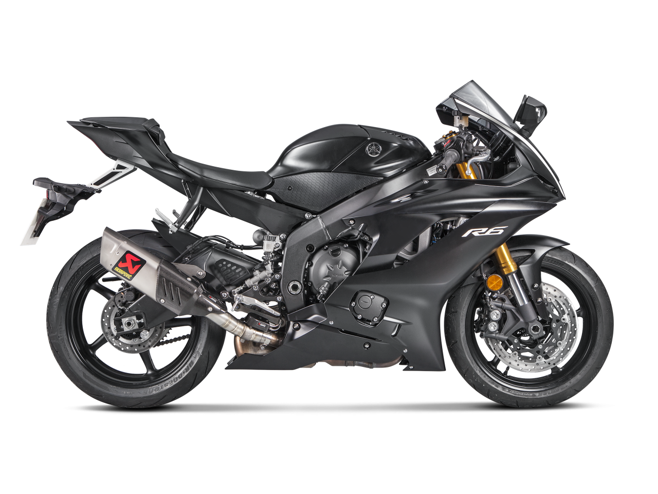Evacuare finala Akrapovic Titanium Slip-On Line Yamaha YZF-R6 600 [2]