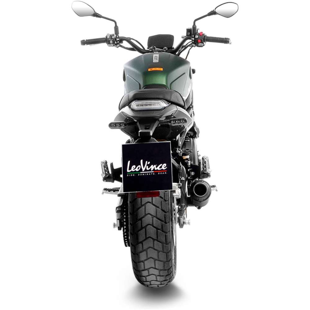 Evacuare finala LeoVince LV-10 Full Black Benelli Leoncino 800 [4]
