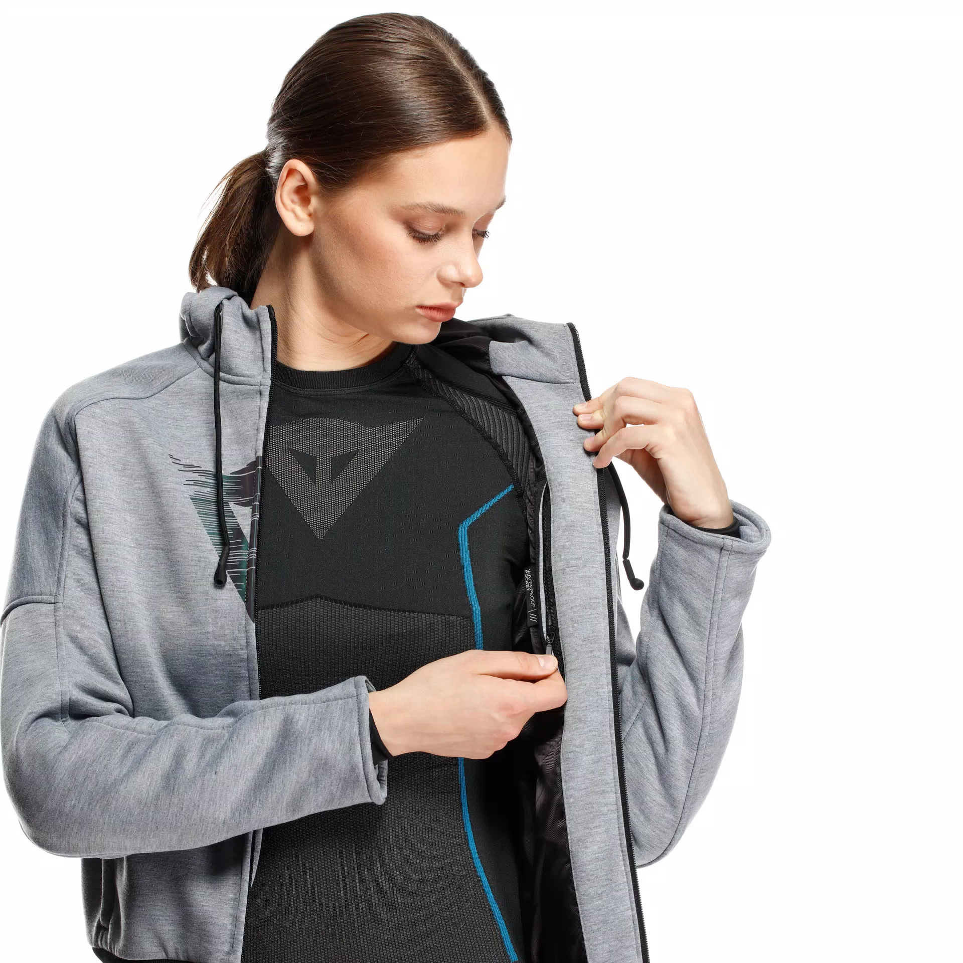 Geaca dama tip hanorac Dainese Daemon-X Safety Hoodie Full Zip [16]