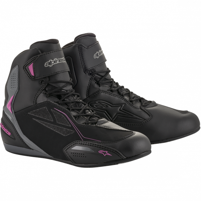 Ghete moto sport/touring Alpinestars Stella Faster-3 Drystar 36 Negru/Gri/Roz [2]