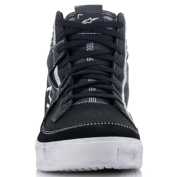 Ghete moto ALPINESTARS AGELESS RIDING SHOES 45 Negru/Alb/Gri [4]