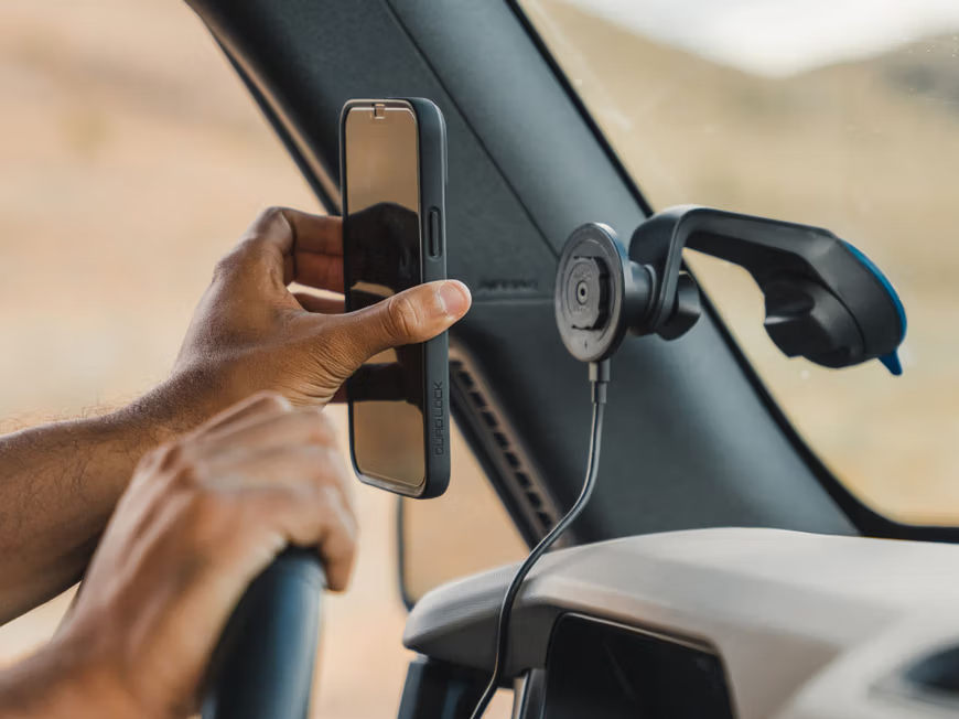 Incarcator wireless pentru masina Quad Lock MAG [3]