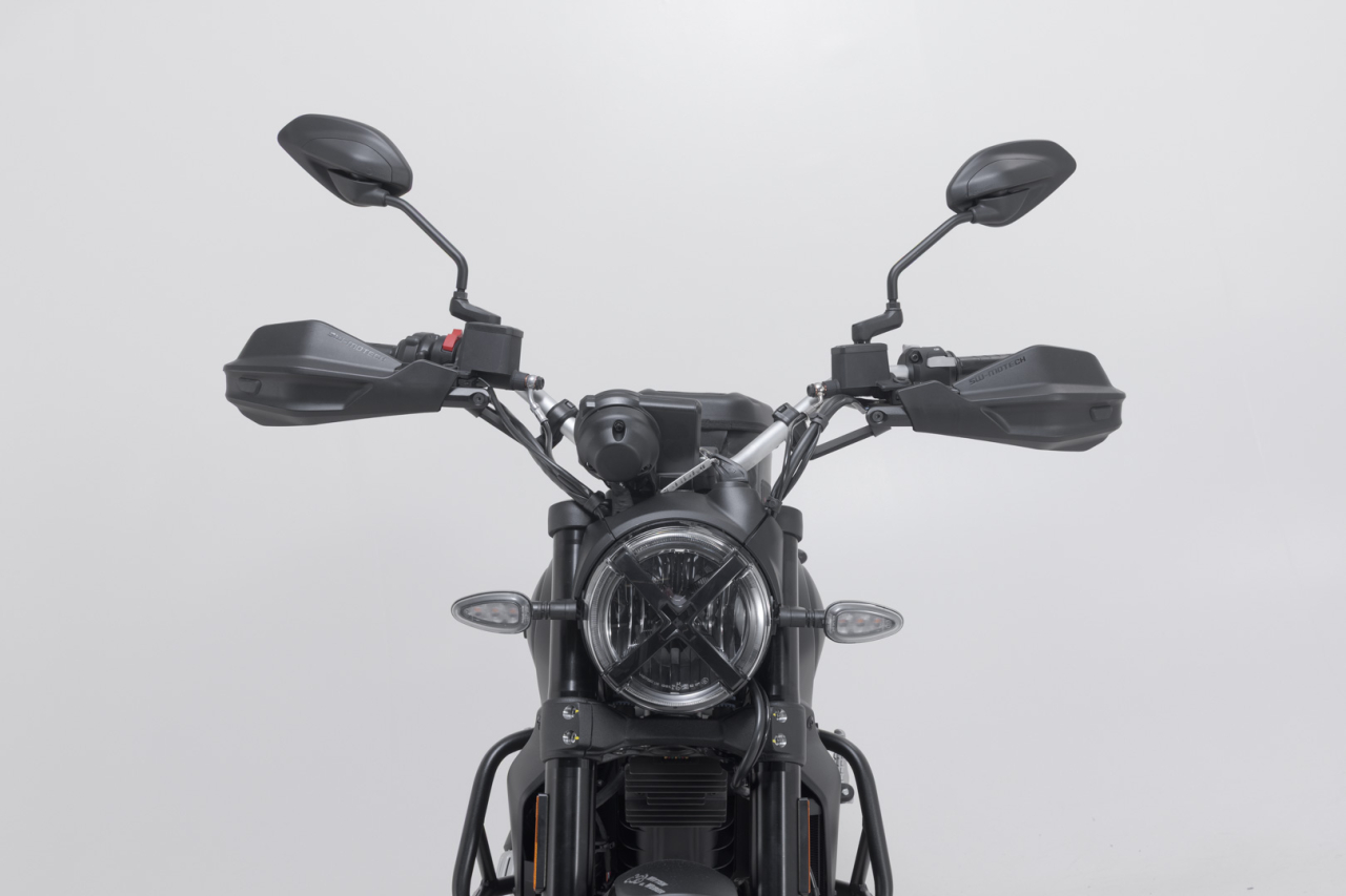 Kit Protecti Maini Adventure Sw-motech Negru pentru Ducati Scrambler (14-) [2]
