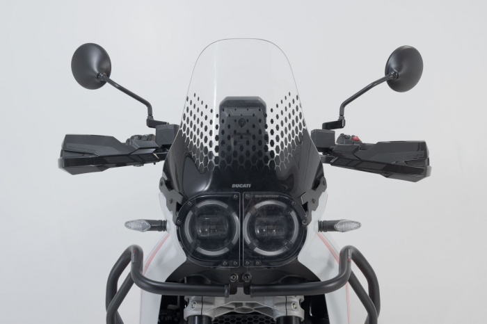 Kit Protecti Maini Kobra Negru. Ducati DesertX (22-). Sw-Motech [2]