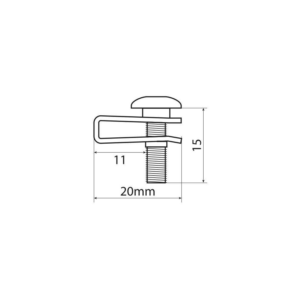 Kit suruburi fixare carena Lampa [3]