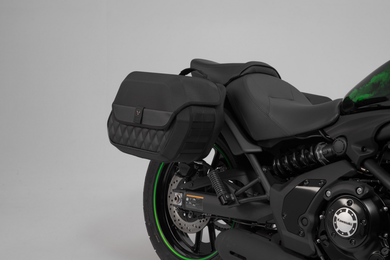 Legend Gear side bag system LH 25,5/19,5 l. Kawasaki Vulcan S (16-). [3]