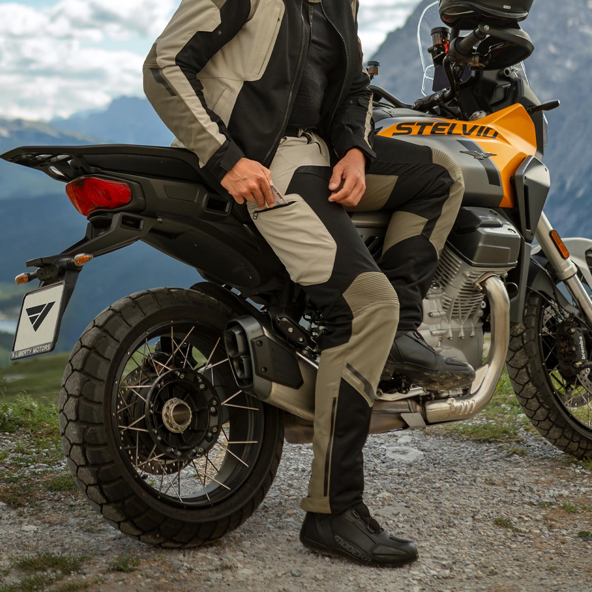 Pantaloni textili Modeka Khao Air II [3]