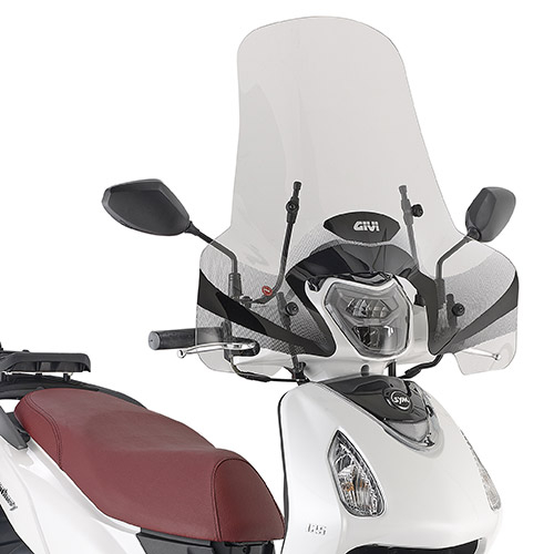 Parbriz Transparent Givi Piaggio Madley 125-150 (20-) / SYM Symphony 125 Euro 5 (20-) / SYM HD 300 (19-) [3]
