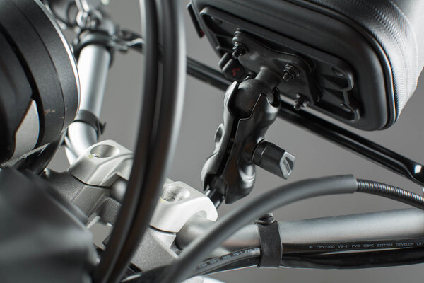 Brat pivotant pentru suport telefon Negru. 3 Inch / 7.62 cm. [2]