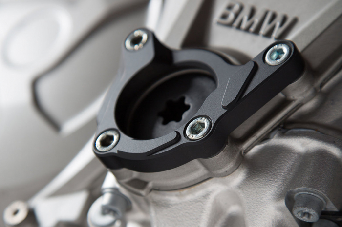 Protectie capac motor Negru/Argintiu. BMW S1000R / RR / XR. [5]