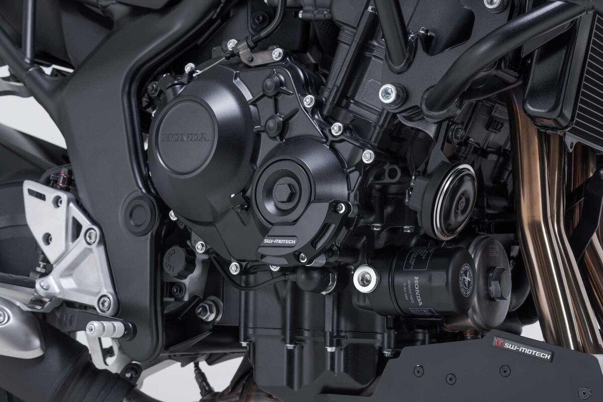 Protectie pentru carcasa motorului , negru, Honda CB1000 Hornet (24-) Sw-Motech [4]