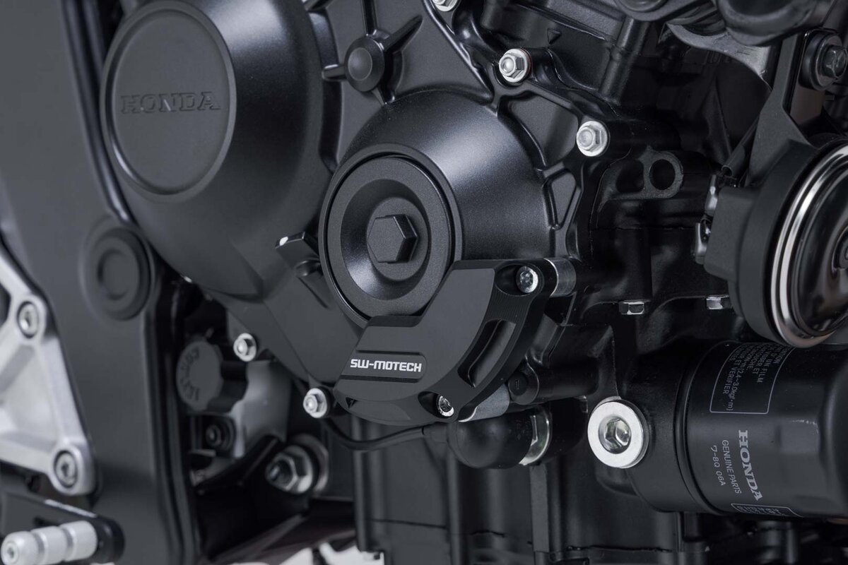 Protectie pentru carcasa motorului , negru, Honda CB1000 Hornet (24-) Sw-Motech [2]