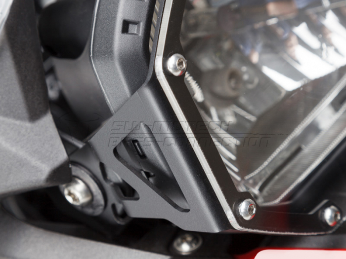 Protectii far negru. BMW F 700 GS / F 800 GS (12-). [3]