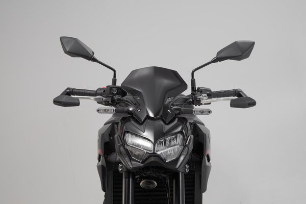 Protectii manete cu deflector de vant, Negru, Kawasaki models, Yamaha MT-09 (23-). [2]