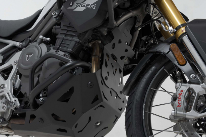 Extensie scut motor Negru. Triumph Tiger 1200 models (22-). Sw-Motech [3]