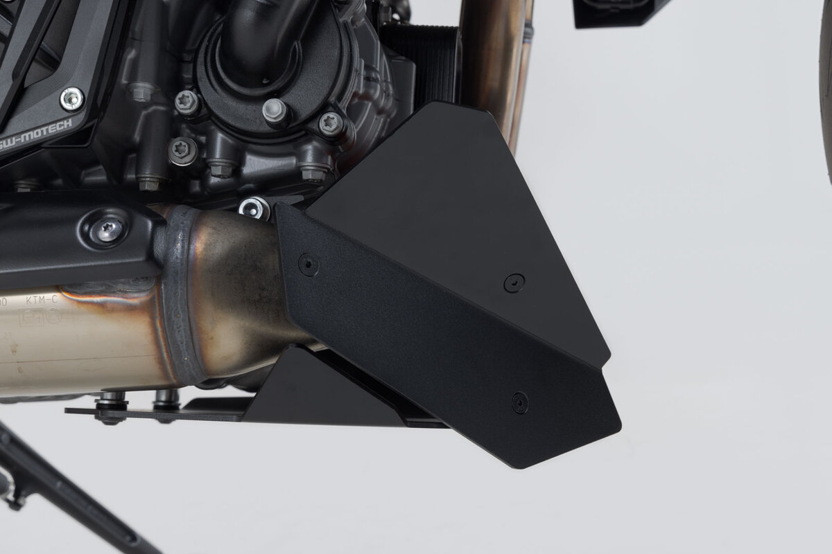 Scut motor Orange/Negru. KTM 990 Duke (23-). [5]