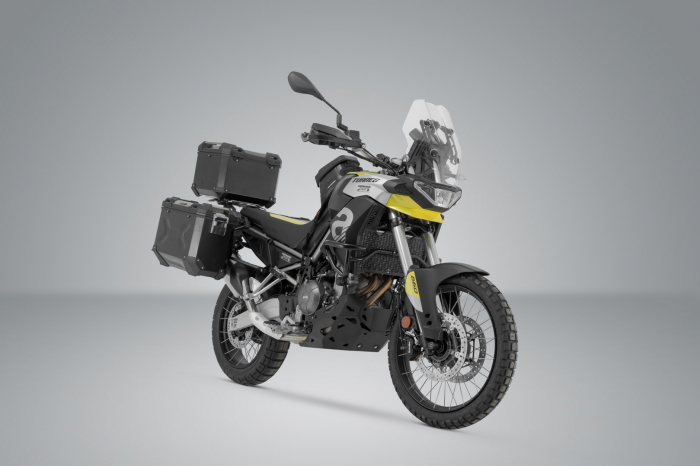 Set 3 cutii Adventure cu sistem fixare Negru. Aprilia Tuareg 660 (21-). Sw-Motech [2]