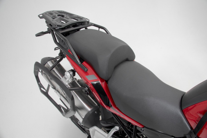 Set 3 cutii Adventure cu sistem fixare Negru. Benelli TRK 502 X (18-). Sw-Motech [4]