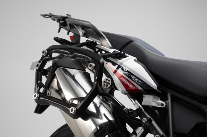 Set 3 cutii Adventure cu sistem fixare Negru. Honda CRF1000L Africa Twin (18-). [3]