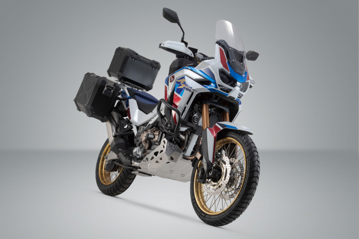 Set 3 cutii Adventure cu sistem fixare Negru. Honda CRF1100L Africa Twin Adv.Sp. (19-). [2]