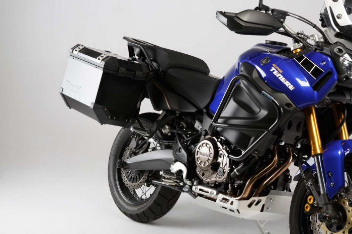 Set 3 cutii Adventure cu sistem fixare Negru. Yamaha XT1200Z Super Tenere (10-). [2]