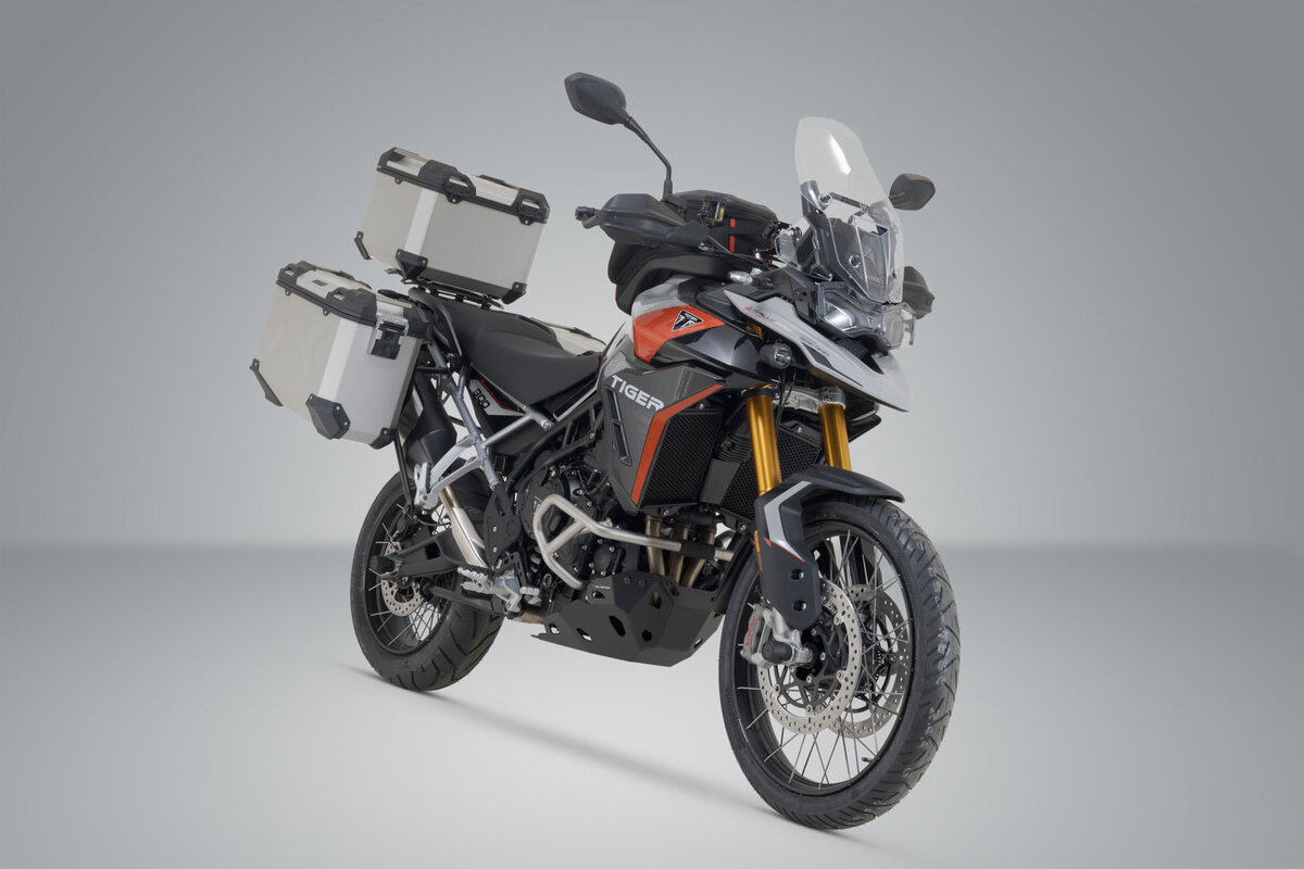 Set 3 cutii Adventure cu sistem fixare . Triumph Tiger 900 GT / Rally Pro (23-). [2]