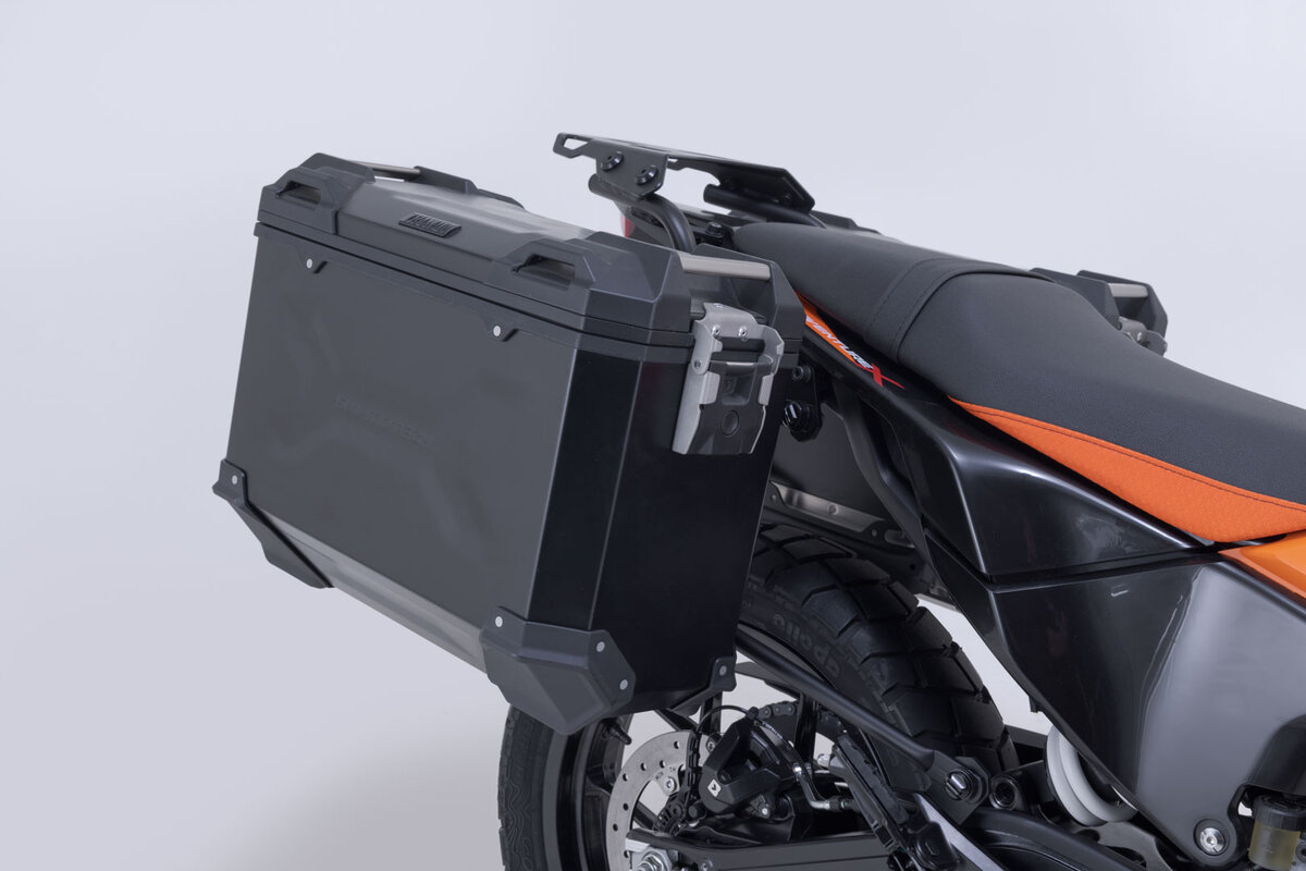 Set 3 cutii TRAX Adventure Sw-motech cu sistem fixare KTM 125 SMC R, 250 Adv, 390 Adv (25-) [6]