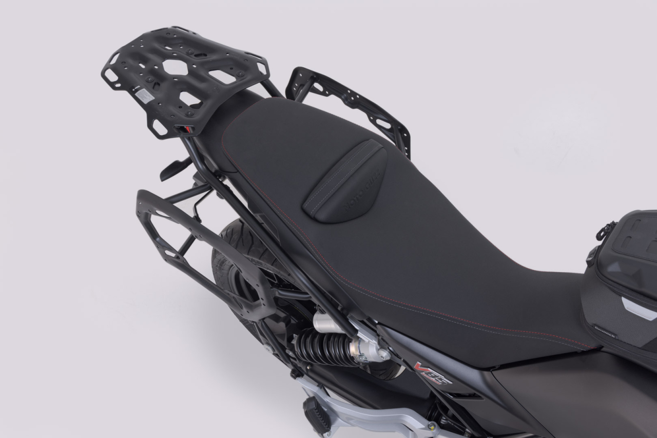 Set 3 cutii TRAX Adventure Sw-motech cu sistem fixare Moto Guzzi V85 Strada (24-) [4]